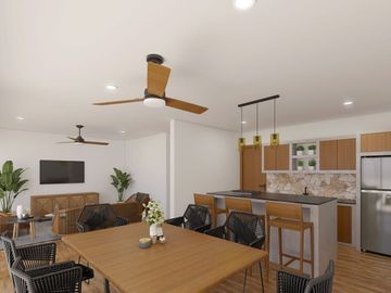 En Venta casa  Cocoloba en la playa de Chabihau Yucatán.
