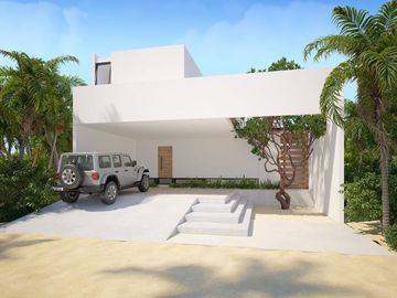 En Venta casa  Cocoloba en la playa de Chabihau Yucatán.