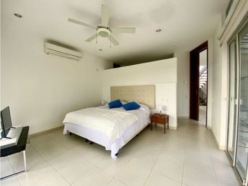 EN VENTA HERMOSA CASA EN CARTAGENA EN CONDOMINIO CON PLAYA PRIVADA