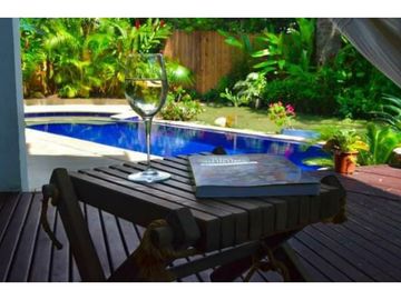 EN VENTA HERMOSA CASA EN CARTAGENA EN CONDOMINIO CON PLAYA PRIVADA