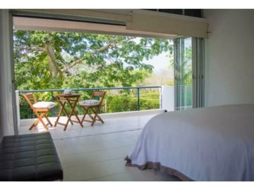 EN VENTA HERMOSA CASA EN CARTAGENA EN CONDOMINIO CON PLAYA PRIVADA