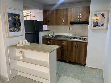 APARTAMENTO EN VENTA EN EL CENTRO DE MEDELLIN AMOBLADO