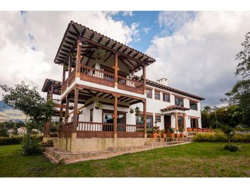 VENDO-ARRIENDO CASA CAMPESTRE VEREDA SABANA -VILLA DE LEYVA -