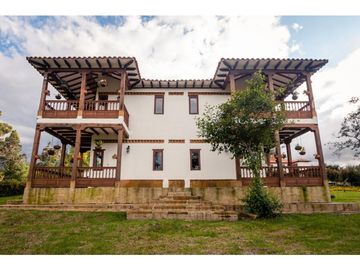 VENDO-ARRIENDO CASA CAMPESTRE VEREDA SABANA -VILLA DE LEYVA -