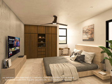 CASA EN VENTA EN PRIVADA CON AMENIDADES MERIDA CONKAL