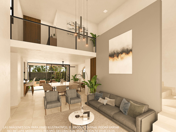 CASA EN VENTA EN PRIVADA CON AMENIDADES MERIDA CONKAL