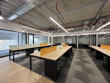 ESPECTACULAR OFICINA AMOBLADA EDIFICIO A+ EN ALQUILER EN MIRAFLORES