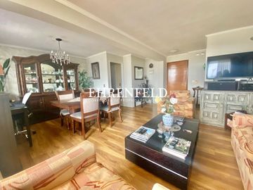 Chorrillos. Departamento de 110 m2, orientación nororiente.