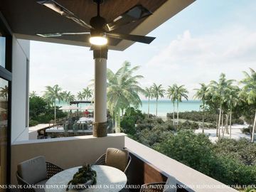 DEPARTAMENTO EN VENTA MÉRIDA, CON VISTA AL MAR UBICADO EN LA COSTA YUCATECA