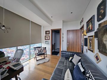 Departamento amueblado en Atlamaya Art Residences ken piso 24 con vista amplia