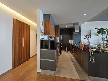Departamento amueblado en Atlamaya Art Residences ken piso 24 con vista amplia