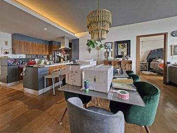 Departamento amueblado en Atlamaya Art Residences ken piso 24 con vista amplia