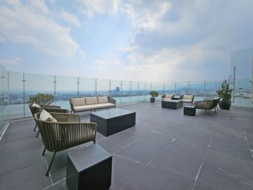 Departamento amueblado en Atlamaya Art Residences ken piso 24 con vista amplia