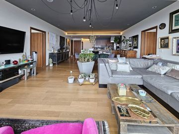 Departamento amueblado en Atlamaya Art Residences ken piso 24 con vista amplia