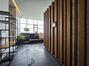Departamento amueblado en Atlamaya Art Residences ken piso 24 con vista amplia