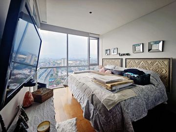 Departamento amueblado en Atlamaya Art Residences ken piso 24 con vista amplia