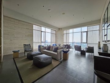Departamento amueblado en Atlamaya Art Residences ken piso 24 con vista amplia