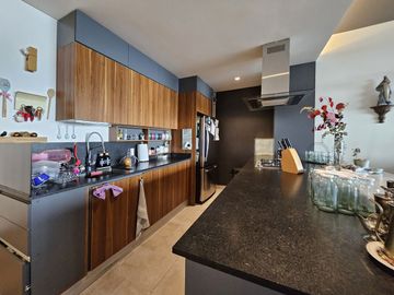 Departamento amueblado en Atlamaya Art Residences ken piso 24 con vista amplia