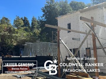 Venta Casa Villa La Angostura 122 m2 en pozo, vista parcial lago 3 dormitorios Villa Correntoso