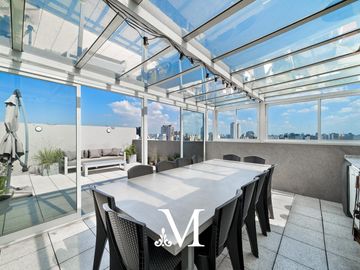 Departamento 3 ambientes con terraza propia, colegiales. 1 cochera