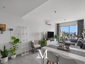Departamento 3 ambientes con terraza propia, colegiales. 1 cochera