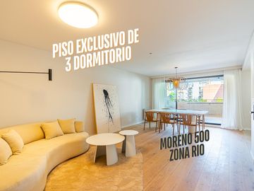 Departamento en  venta, piso exclusivo de 3 dormitorios, Moreno 500 en Zona Rio, Centro de Rosario