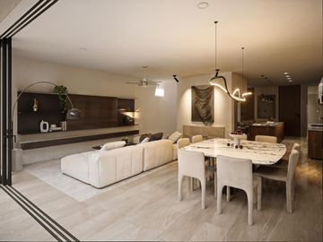 Casa de 3 recámaras con alberca en venta en Temozón Norte, Norte de Mérida