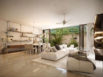 Casa de 3 recámaras con alberca en venta en Temozón Norte, Norte de Mérida