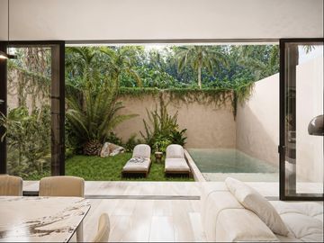 Casa de 3 recámaras con alberca en venta en Temozón Norte, Norte de Mérida