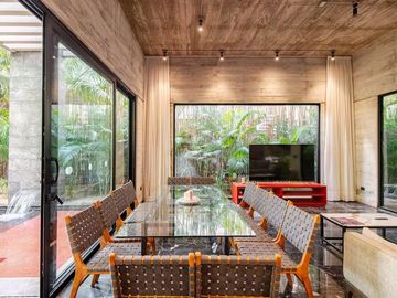 Colorful 5Bed Villa La Privada Aldea Zama Tulum