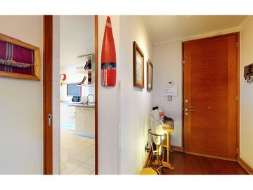 Departamento vistas libres frente plaza Las Lilas