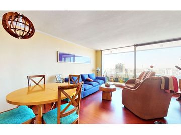Departamento vistas libres frente plaza Las Lilas
