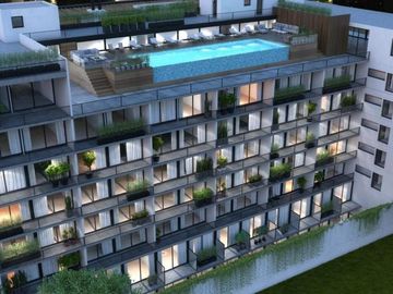 VENTA a estrenar. Monoamb de 46m2 con patio en edificio WH Coghlan