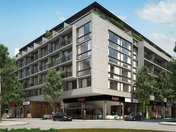 VENTA a estrenar. Monoamb de 46m2 con patio en edificio WH Coghlan