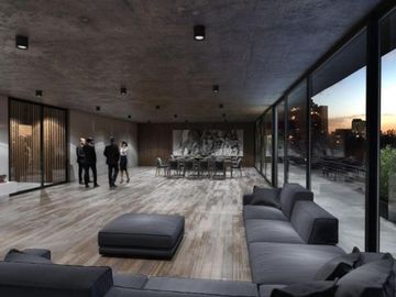 VENTA a estrenar. Monoamb de 46m2 con patio en edificio WH Coghlan
