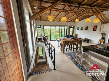 Casa en parcelación, vía Alcalá-Filandia