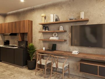 Departamento en  Playa del Carmen estilo Loft en el centro de la ciudad