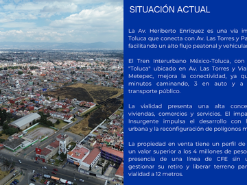 Terreno Heriberto Enriquez, Metepec