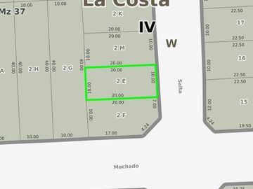 Terreno en venta - 200mts2 - San Bernardo Del Tuyú