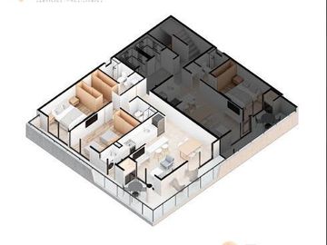 Departamento de 2 Dormitorios sobre Avenida Pellegrini