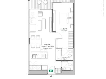 Donna Reggia - Venta 2 ambientes full amenities. Seg. 24hs - Caballito