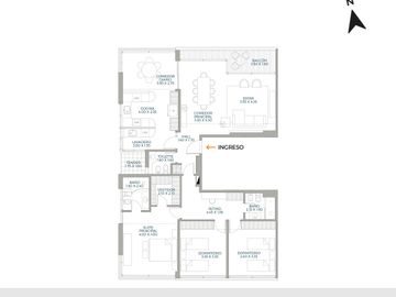 DEPARTAMENTO PREMIUM DE TRES DORMITORIOS VENTA PISCINA Y SOLARIUM CENTRO ROSARIO