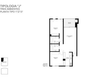 Venta Departamento a estrenar 2 - 3 ambientes