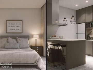 Venta Departamento a estrenar 2 - 3 ambientes