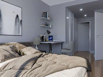 Venta de Departamento en Chacarita, 2 ambiente con amplio balcón