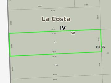 Terreno en venta - 400Mts2 - San Bernardo del Tuyú