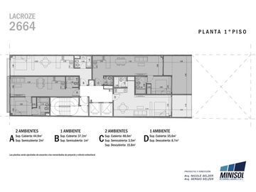 2 ambientes en venta en Colegiales