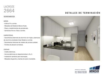 2 ambientes en venta en Colegiales