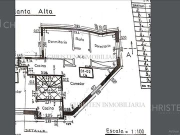 Venta Planta alta dos habitaciones Amenabar 2900