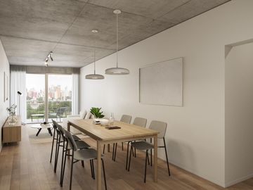 Departamento en Venta Palermo 3 ambientes, 2 en suite, Balcón Jardín Parrillero